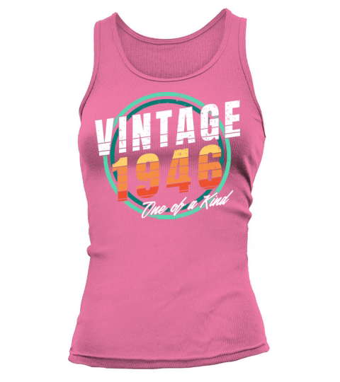 Vintage 1946 Shirt for Men Women 77 Year Old 77th Tank top Woman