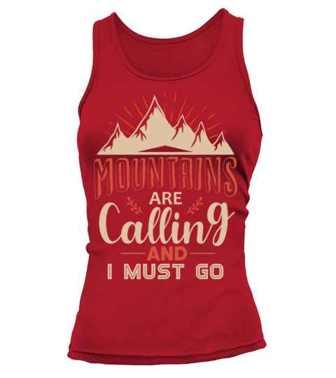 Vintage Mountains Climber Hiker Tank top Woman