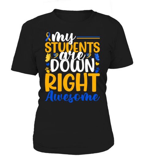Down Syndrome Awareness T21 Day Men Women Teacher Women's T-Shirt