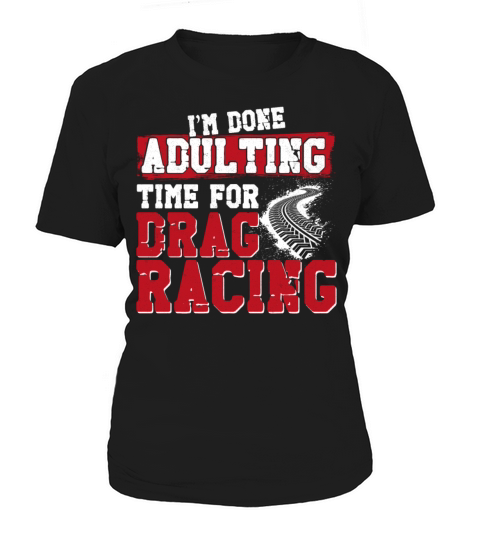 Drag Racing Race Car Vintage Im Women's T-Shirt