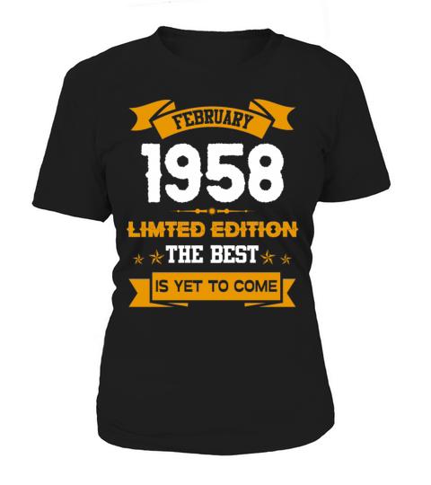 February 1958 Birthday Surprise Women's T-Shirt