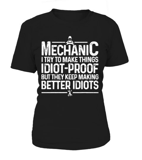 Funny Mechanic Design For Men Dad Car Garage Autoi Women's T-Shirt