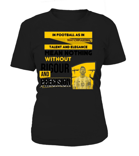 In football as in watchmaking talent and elegance Women's T-Shirt