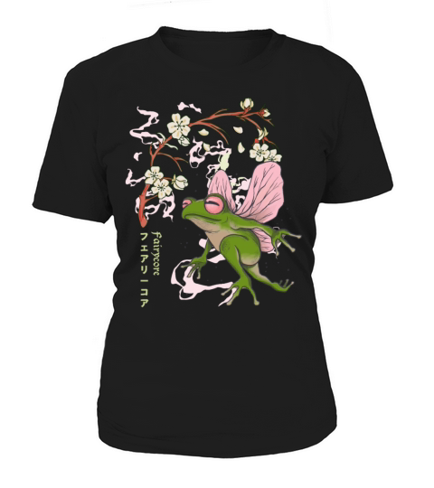 Occult Fairy Frog Cottagecore Goblincore Women's T-Shirt