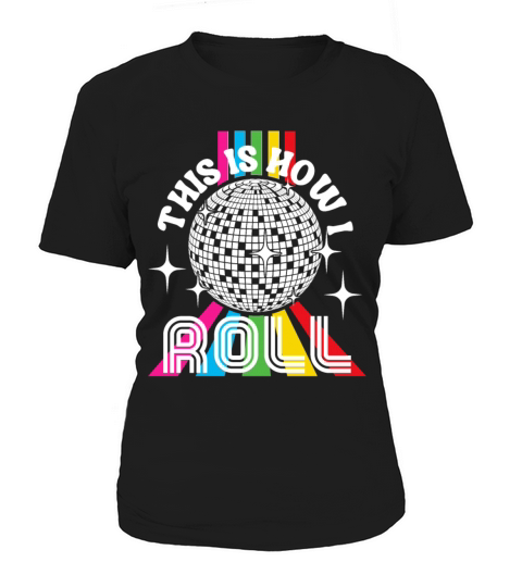 Retro Groovy Disco Balls Club Funny Vintage Party Women's T-Shirt