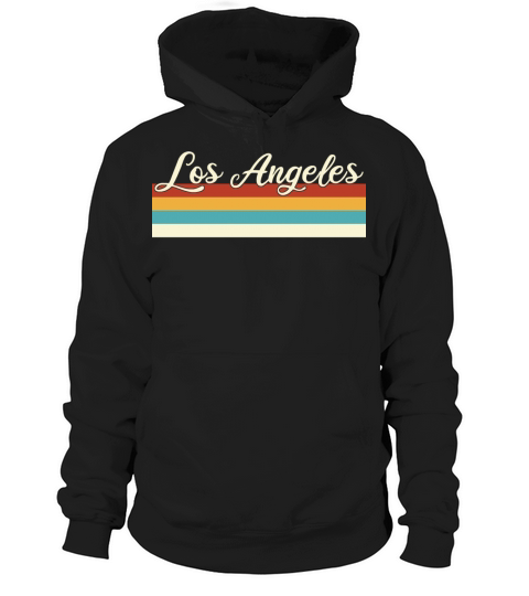 Los Angeles - California - Retro - Vintage Hoodie Unisex