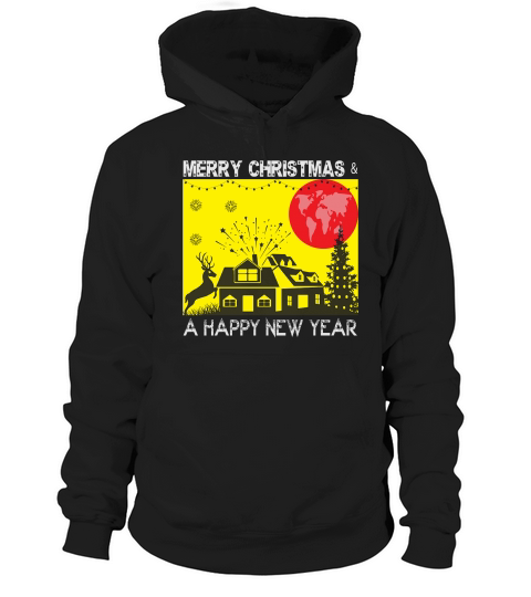 Merry Christmas and a happy new year Hoodie Unisex