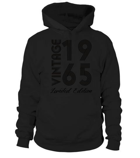 Vintage 1965 Vintage Birthday Retro Vintage Hoodie Unisex