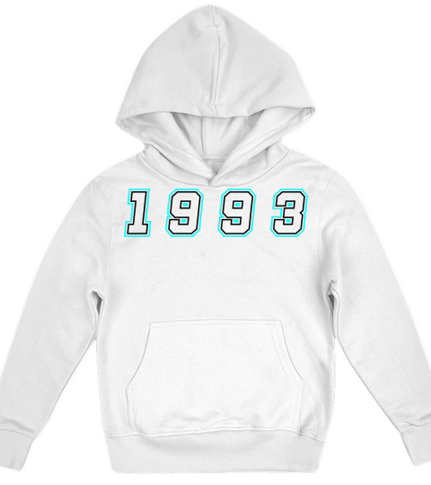 1993 Year Number Kids Hoodie