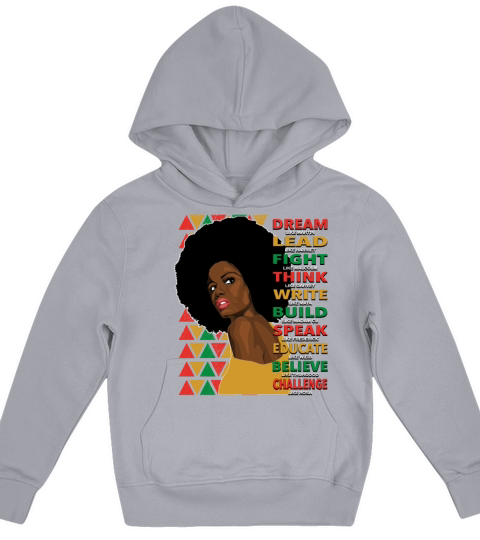 African American Women Black History Kids Hoodie