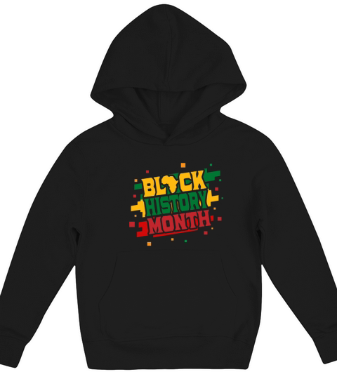 Black History Month Kids Hoodie
