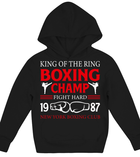 Boxing Champion Kids Hoodie