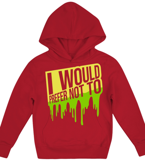 I prefer not to Kids Hoodie