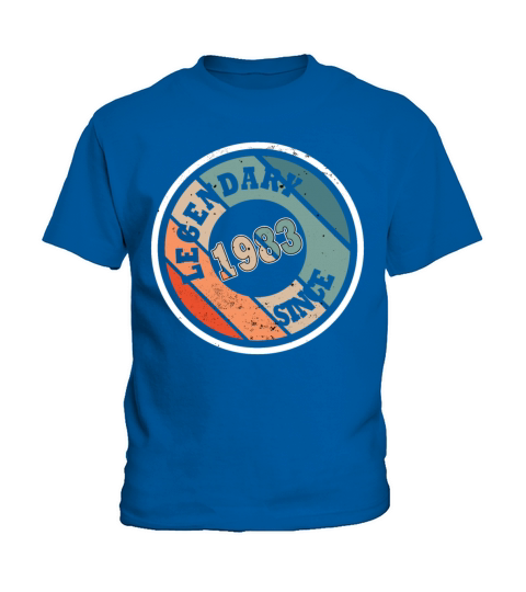 40th birthday born in 1983 legendary since 1983 Kids T-Shirt