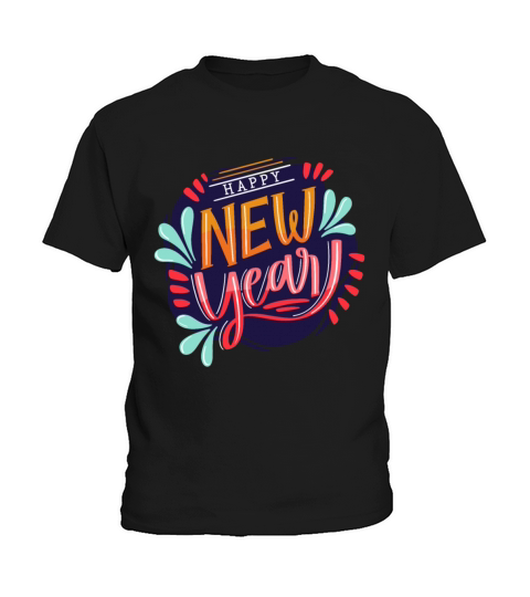 Happy New Year New Years Eve Kids T-Shirt