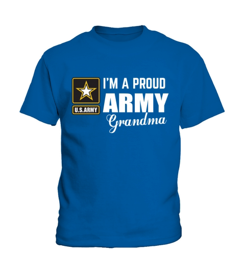 Im A Proud Army Grandma T-shirt Kids T-Shirt