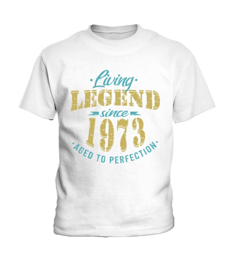 vintage 1973 birthday living legend Kids T-Shirt