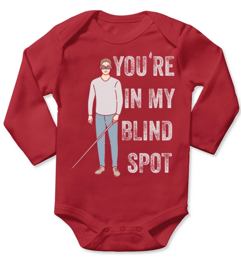 Blind Blindness Awareness Visually Impaired People Long Sleeve Baby One-Piece