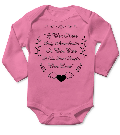 valentines day quotes Long Sleeve Baby One-Piece