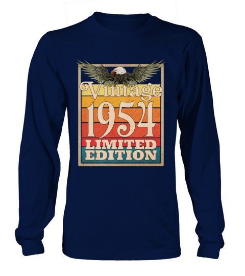 1954 Vintage Retro American Eagle Limited Edition Long sleeved Unisex