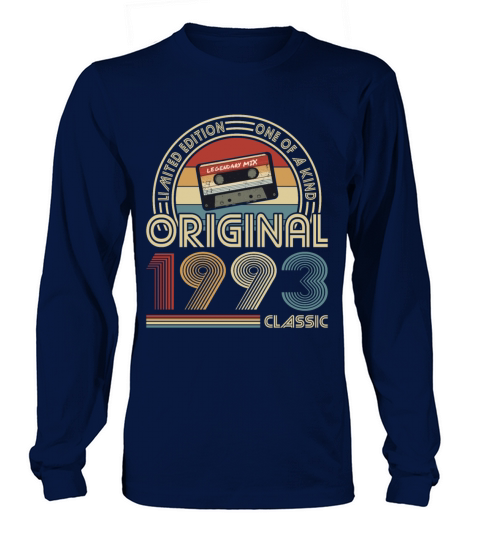 30th birthday vintage 1993 original 1993 classic Long sleeved Unisex