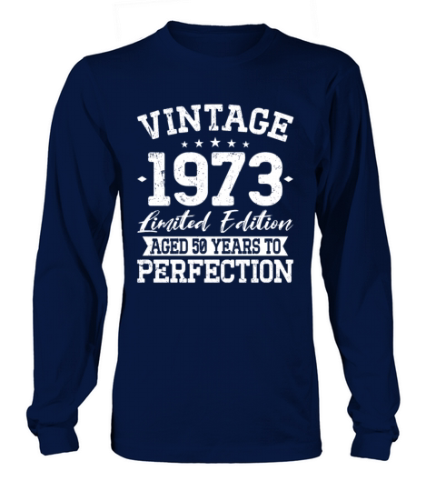50th birthday vintage 1973 50 years Long sleeved Unisex
