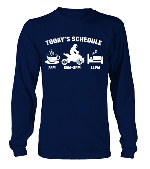 all terrain vehicles todays schedule coffee lover Long sleeved Unisex