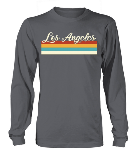 Los Angeles - California - Retro - Vintage Long sleeved Unisex