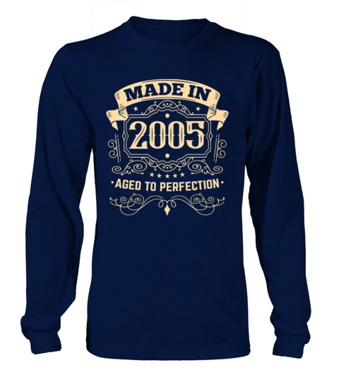 Made in 2005 vintage birthday Long sleeved Unisex
