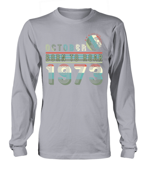 Vintage 1973 October Lion Long sleeved Unisex