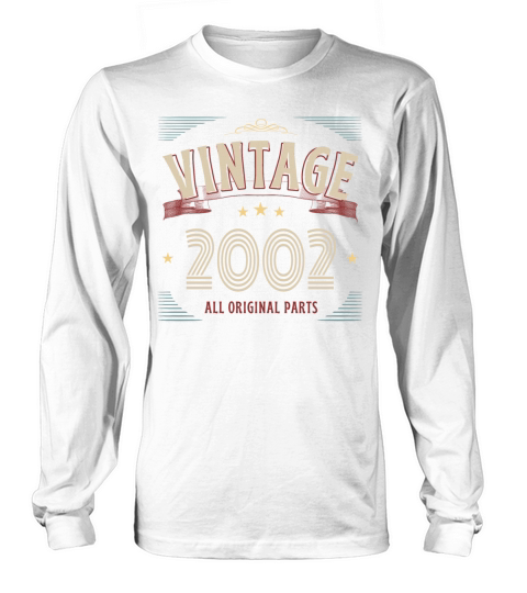 VINTAGE 2002 ALL ORIGINAL PARTS Long sleeved Unisex