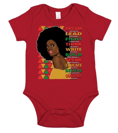 African American Women Black History Short Sleeve Baby One-Piece