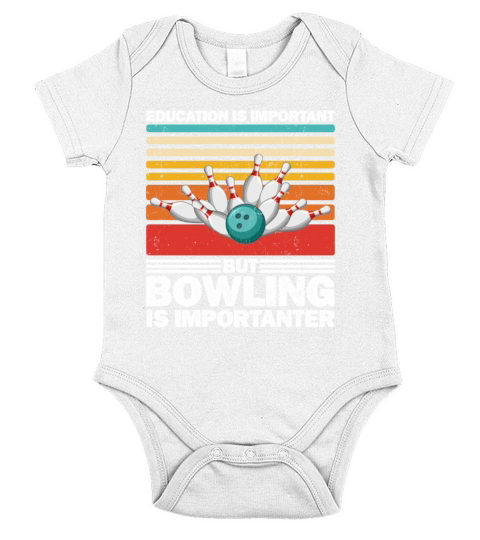 Funny Bowling Quote For Bowler Cool Bowling Party Short Sleeve Baby One-Piece