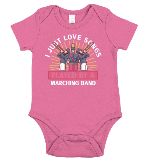 Marching Band Clarinetist School Rehearsal Music Short Sleeve Baby One-Piece