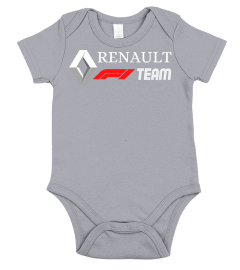 renault f1 sport black polo t shirt hat vintage Short Sleeve Baby One-Piece