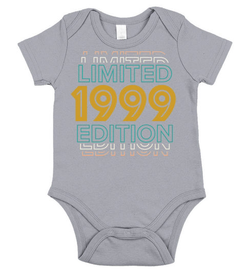 Retro Vintage Limited Edition 1999 Short Sleeve Baby One-Piece