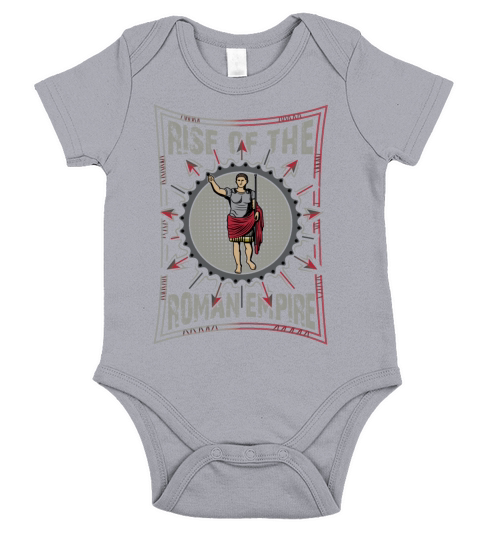 Rise of the Roman Empire - Augustus First Emperor Short Sleeve Baby One-Piece