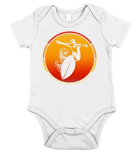 Skimbording Skimboard Surfing Skimming Short Sleeve Baby One-Piece