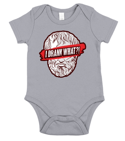 Socrates Philosophy Design for Philosophy Student Short Sleeve Baby One-Piece