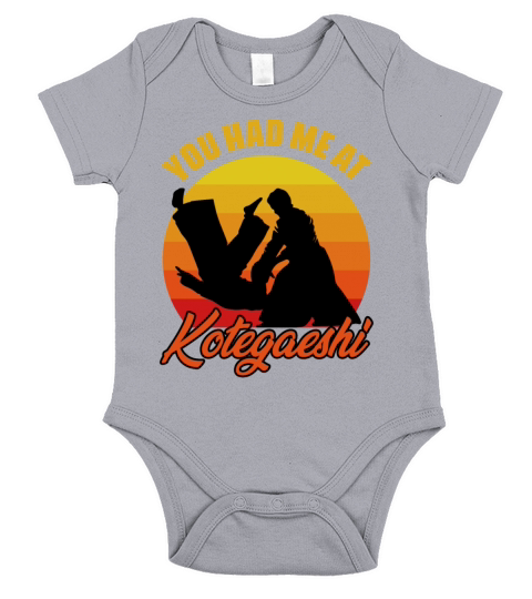 You Had Me At Retro Kotegaeshi Sunset Aikido Short Sleeve Baby One-Piece