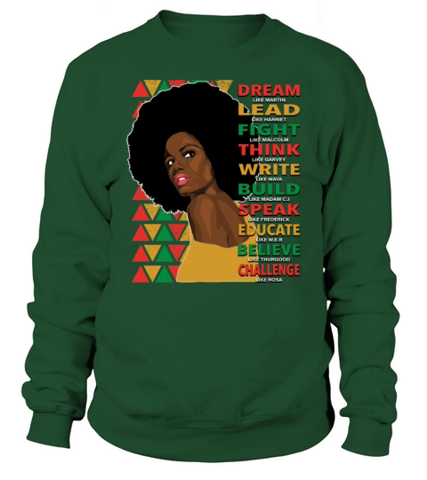 African American Women Black History Sweatshirt Unisex