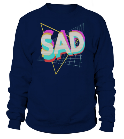 Retro Aesthetic Vaporwave Sad Sweatshirt Unisex