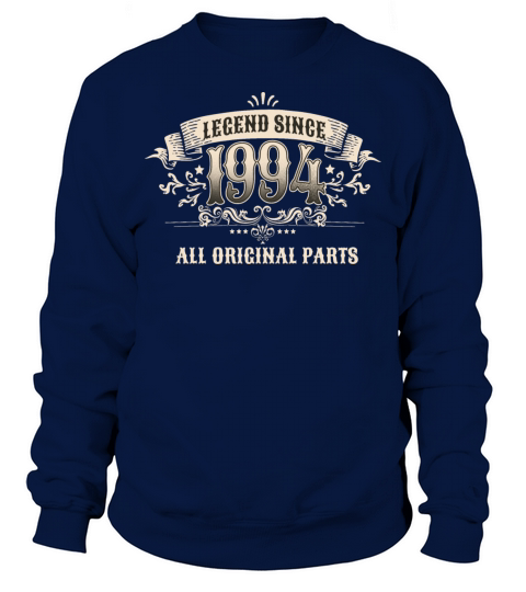 Retro Vintage Birthday Legend Since 1994 Sweatshirt Unisex