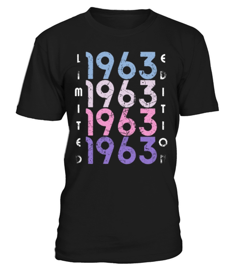 60 Years Vintage 1963 Retro 60th Birthday T-Shirt Unisex