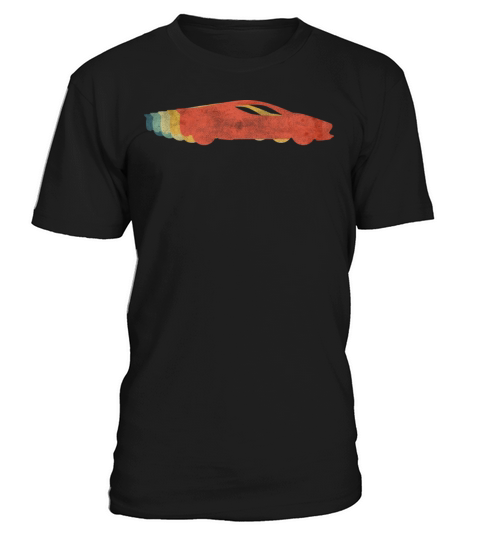 Car Sportscar Retro Vintage Color T-Shirt Unisex