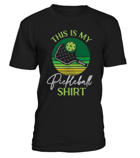 Pickleball Retro Vintage This Is T-Shirt Unisex
