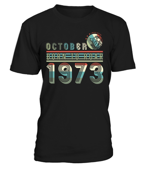 Vintage 1973 October Lion T-Shirt Unisex
