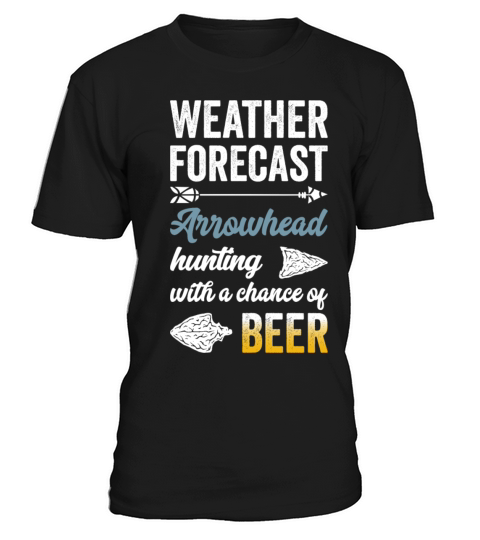 Weather Forecast Arrowhead Hunting T-Shirt Unisex