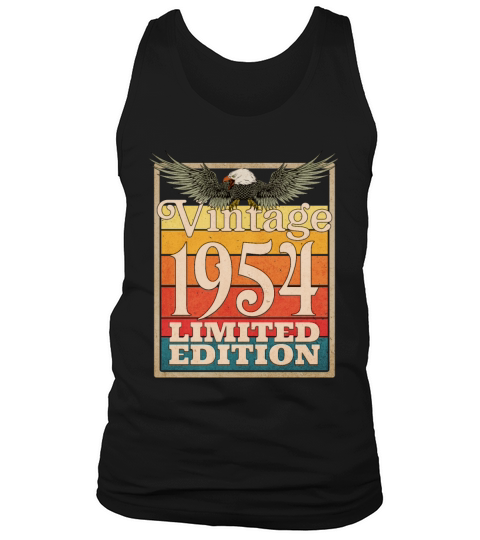1954 Vintage Retro American Eagle Limited Edition Tank Top Unisex