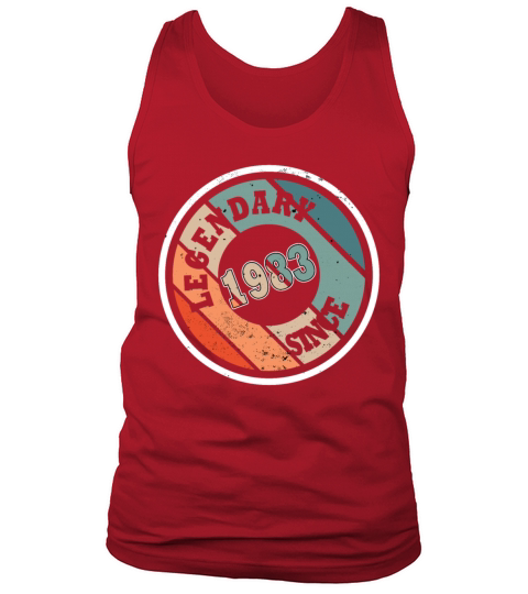 40th birthday born in 1983 legendary since 1983 Tank Top Unisex